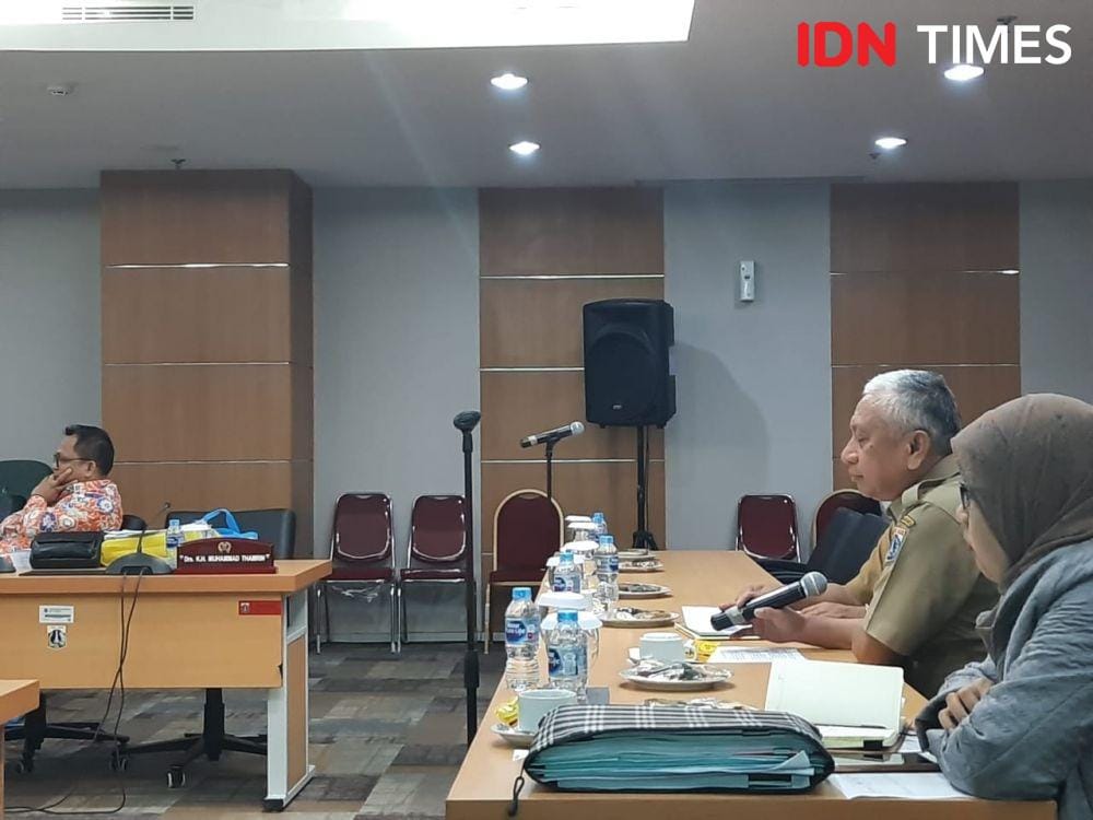 Kepala Bidang Perlindungan dan Jaminan Sosial DI Jakarta Tarmijo Damanik (IDN Times/Gregorius Aryodamar P)