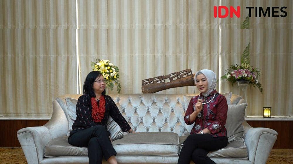 Dirut Pertamina, Nicke Widyawati (IDN Times/Aldila Muharma)