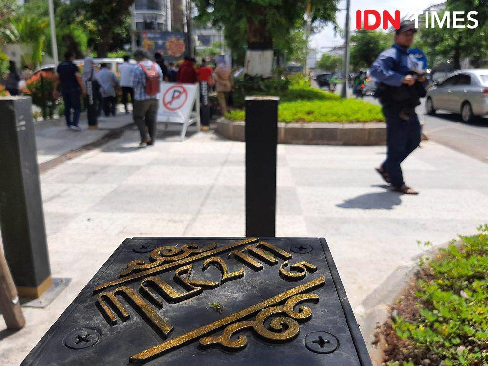 Pedestrian Jalan Jenderal Sudirman bakal jadi daya tarik baru bagi wisatawan yang datang ke Kota Yogyakarta, Senin (9/12/2019). IDNTimes/Holy Kartika