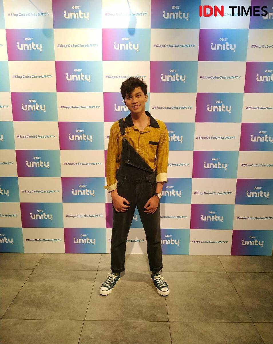 Fajri UN1TY dalam press conference UN1TY di Jakarta. 9 Desember 2019. IDN Times/Nadia Umara