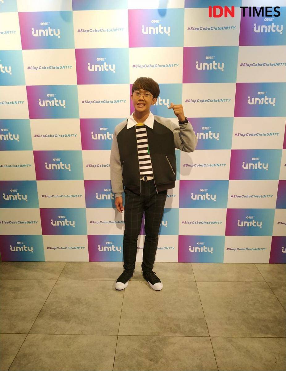 Zweitson UN1TY dalam press conference UN1TY di Jakarta. 9 Desember 2019. IDN Times/Nadia Umara