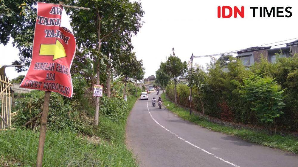 Jalur alternatif Bandung - Lembang. (IDN Times/Bagus F)