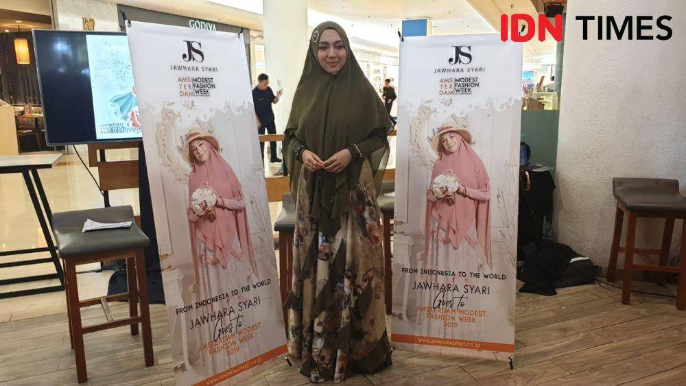 Amsterdam Modest Fashion Week 2019. 9 Desember 2019. IDN Times/Syarifah Noer Aulia