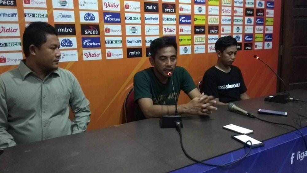 Pelatih PSS Sleman Seto Nurdiyantoro. IDN Times/Imron