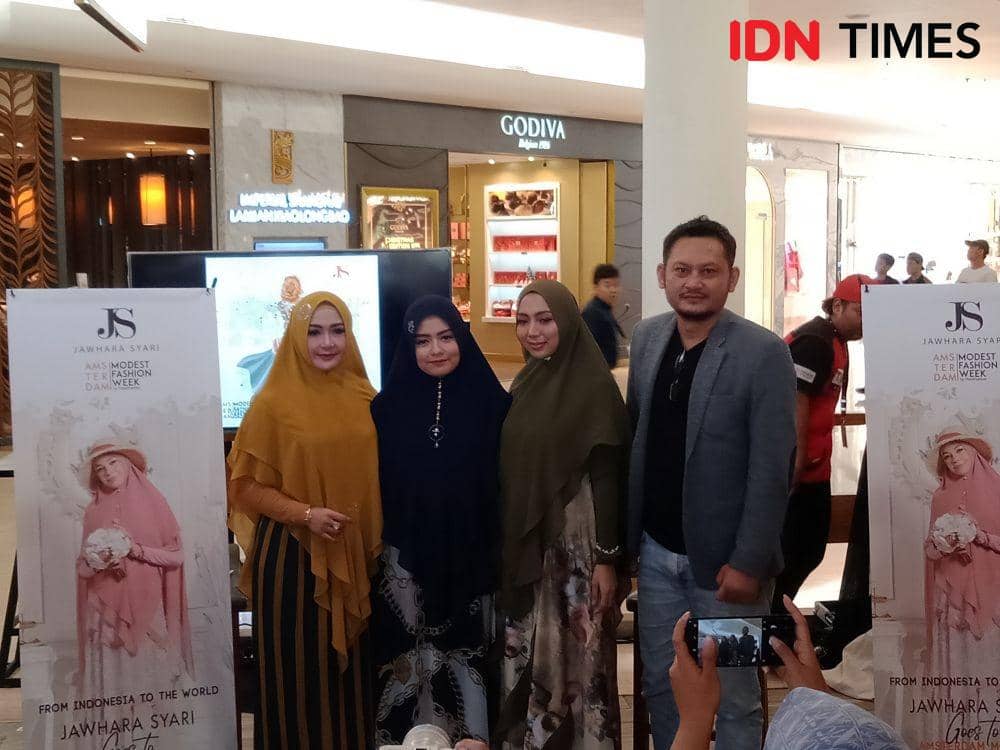 Amsterdam Modest Fashion Week 2019. 9 Desember 2019. IDN Times/Syarifah Noer Aulia