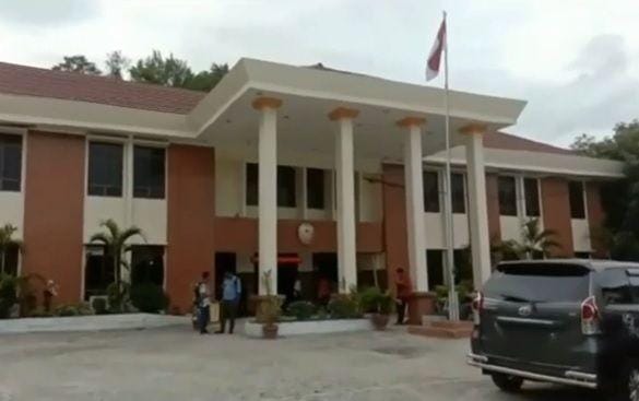 Pengadilan Negeri Kelas 1A Jayapura (Capture video ANTARA/Laksa Mahendra/Dudy Yanuwardhana/Nusantara Mulkan)