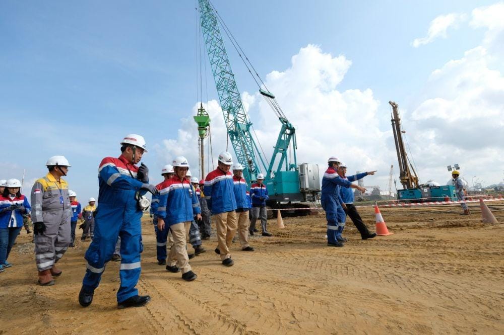 Proyek RDMP Pertamina di Balikpapan (Dok. Humas Pertamina)