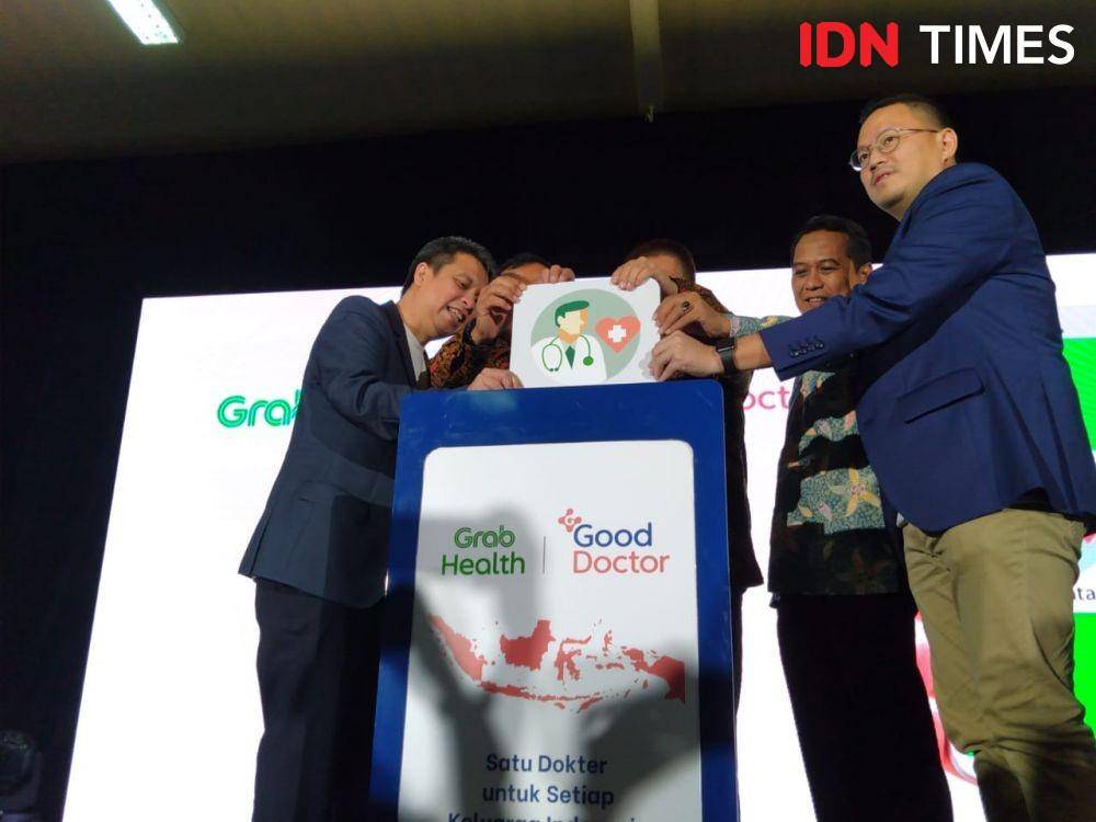 Peluncuran GrabHealth powered by Good Doctor Museum Kebangkitan Nasional, Selasa (10/12) (IDN Times/Dini Suciatiningrum)