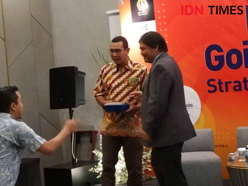 Staf khusus Kementerian BUMN di acara BUMN Going Global (IDN Times/Auriga Agustina)