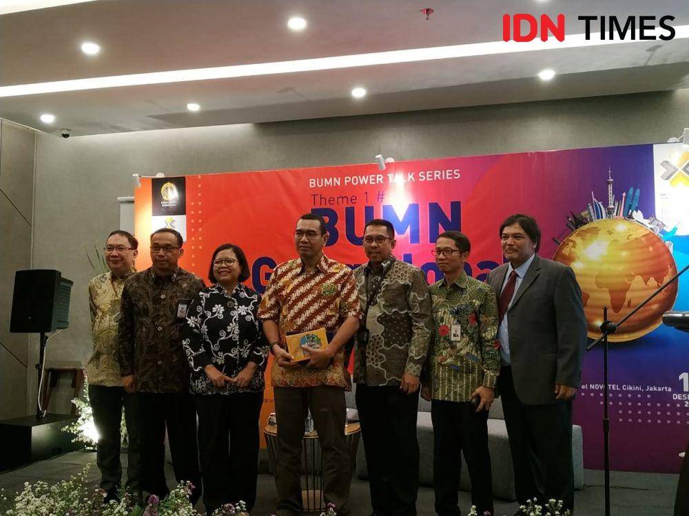 Staf khusus Kementerian BUMN di acara BUMN Going Global (IDN Times/Auriga Agustina)