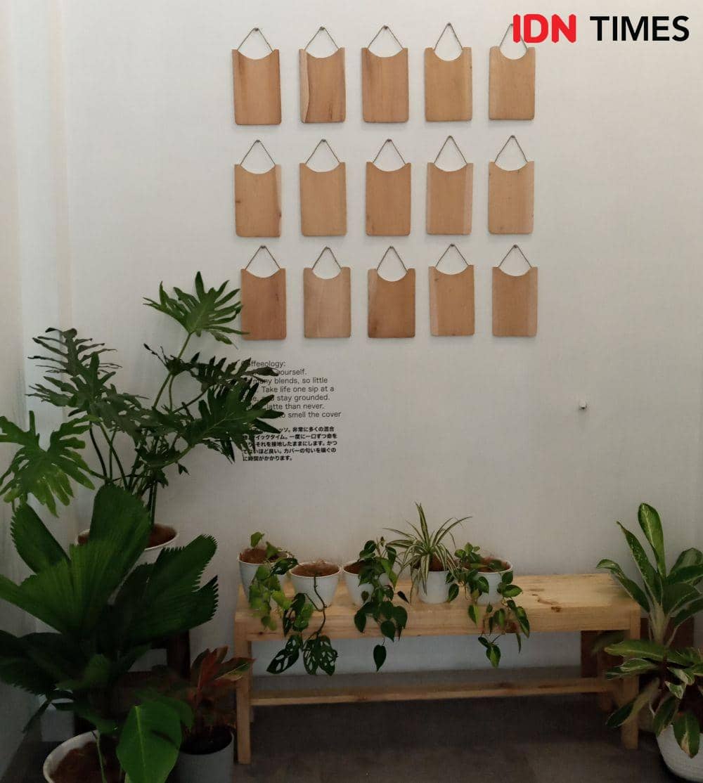 Kopi Konnichiwa Ruko Golf Island No 19 Jl. Pantai Indah Kapuk, Jakarta Utara. IDN Times/Dhiya Awlia.A