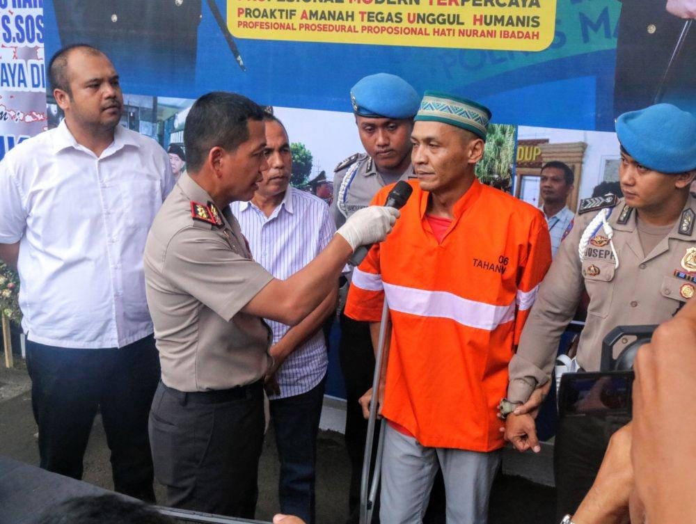 Adrian mengakui seharusnya dirinya tidak harus melarikan diri dari tahanan. IDN Times/ Alfi Ramadana