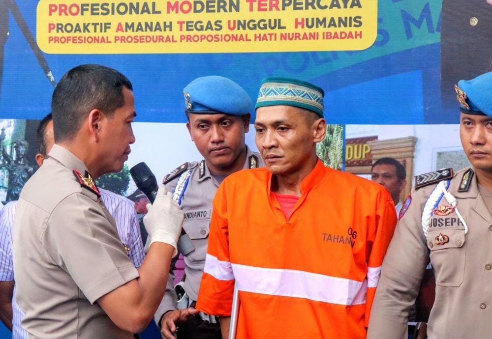 Tersangka Adrian Fairi bersembunyi disebuah musholla dekat rumah adiknya di kawasan Jodipan. IDN Times/ Alfi Ramadana