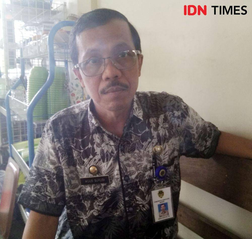 Sekretaris Dinas Perdagangan, Perindustrian, Koperasi dan Usaha Mikro (Disperdakop-UM) Kabupaten Madiun Agus Suyudi .IDN Times/Nofika Dian Nugroho