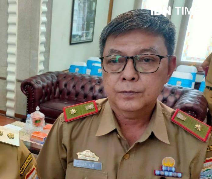 Kepala Dinas Sosial Kota Palembang Heri Aprian (IDN Times/Feny Maulia Agustin)