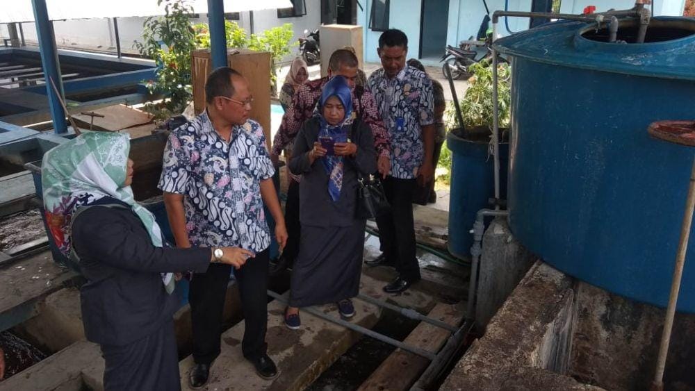 Komisi B DPRD Kabupaten Lamongan melakukan sidak ke PDAM di Kecamatan Babat. IDN Times/Imron