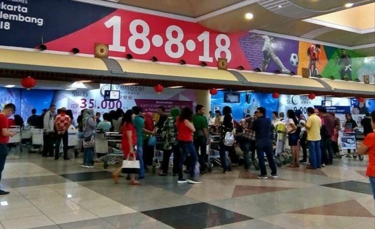 Situasi di Bandara SMB II Palembang (IDN Times/Istimewa)
