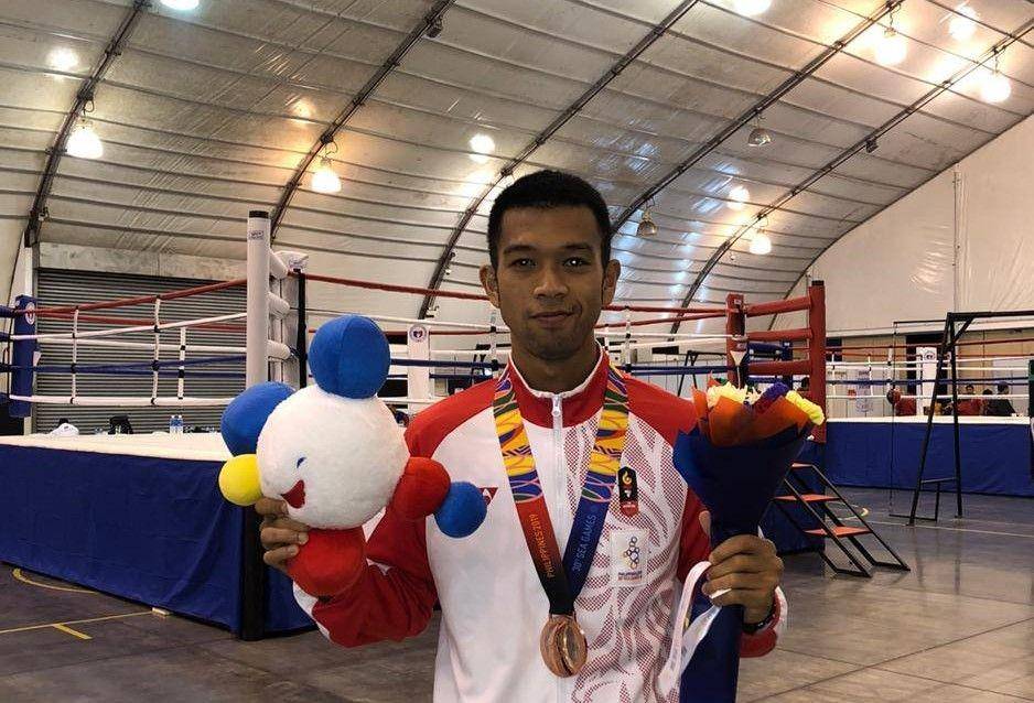 Savon Simangunsong peraih medali perunggu dari tinju (Dok.IDN Times)