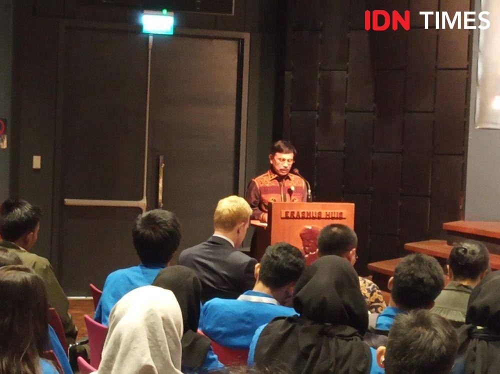 Seminar Nasional, HAM, Kemerdekaan Pers, Perlindungan dan Keselamatan Jurnalis di Indonesia (IDN Times/Anata Siregar)