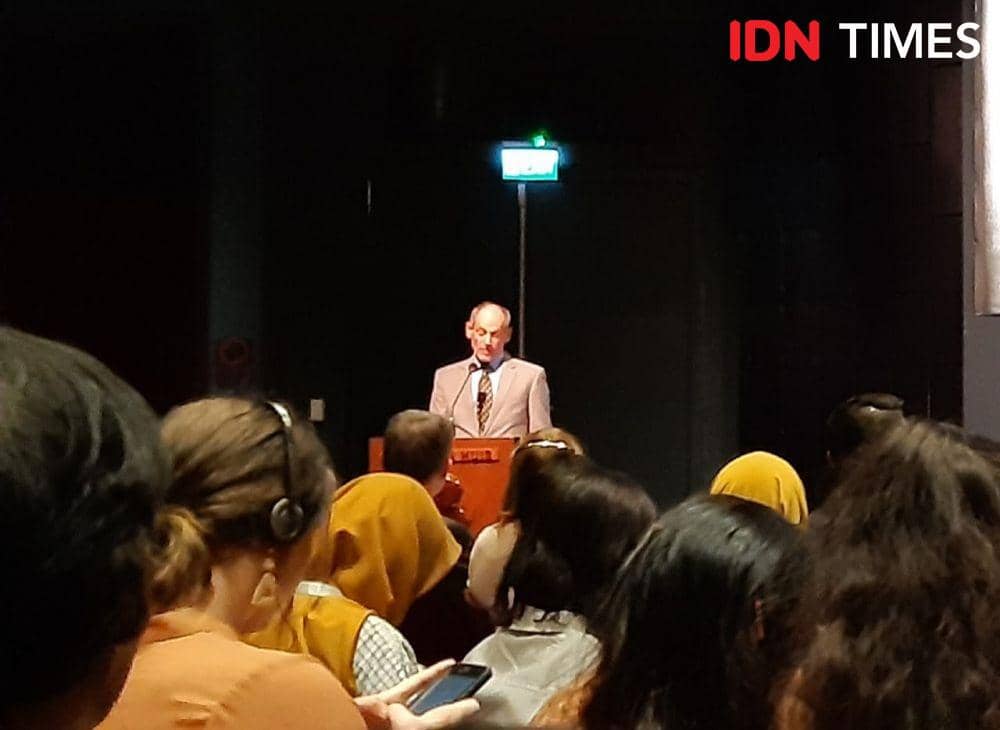 Seminar Nasional, HAM, Kemerdekaan Pers, Perlindungan dan Keselamatan Jurnalis di Indonesia (IDN Times/Anata Siregar)