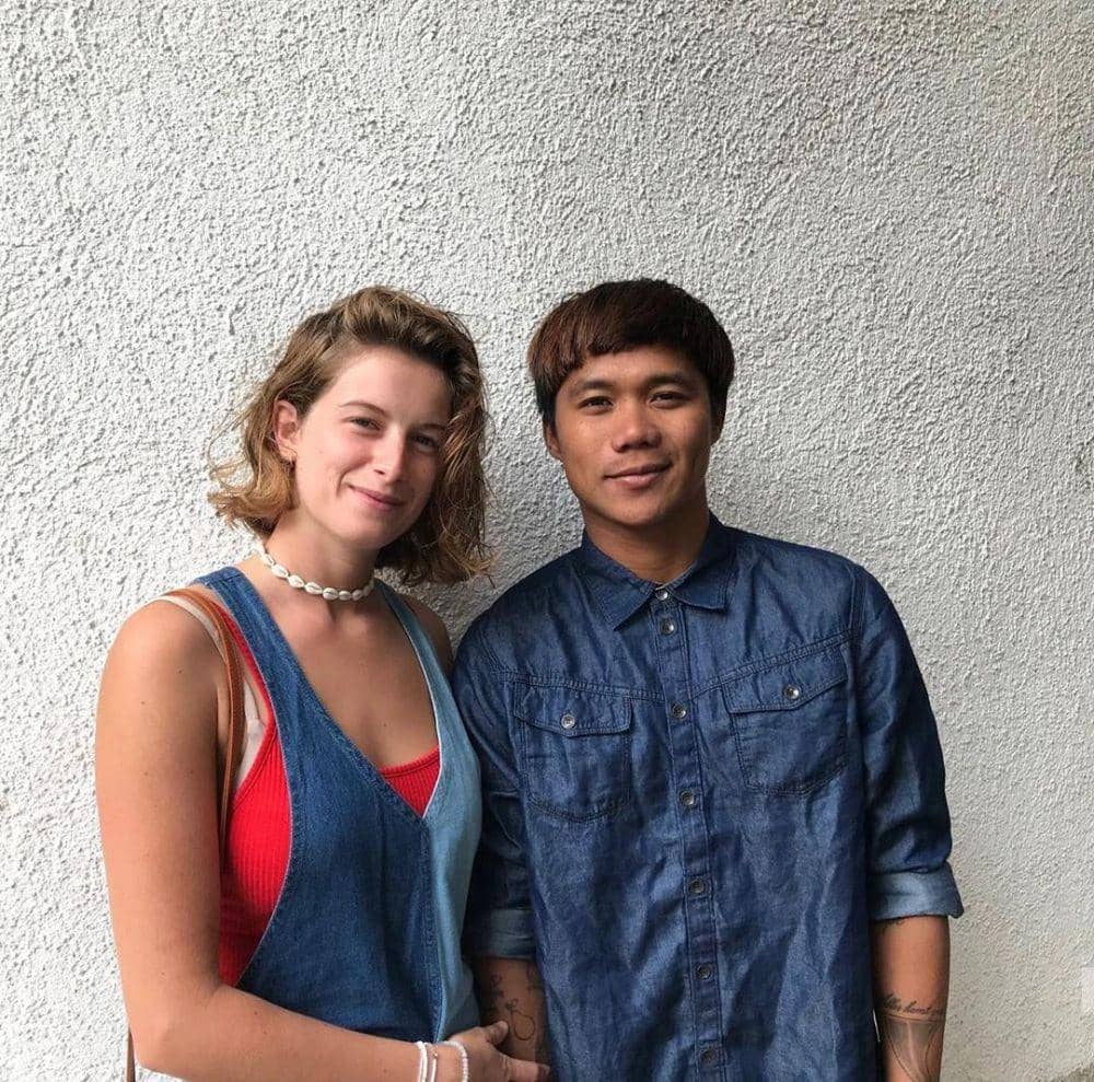 Roger Casugay bersama kekasihnya, Lisa Verweij yang kisah cintanya pernah viral di sosial media (Instagram.com/roger_casugay)