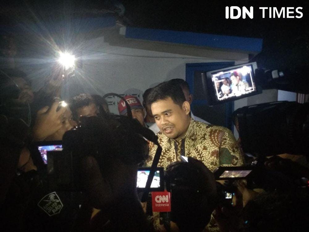 Bobby Nasution bicara soal keikutsertaannya di Pilkada Medan 2020 (IDN Times/Fadly Syahputra)