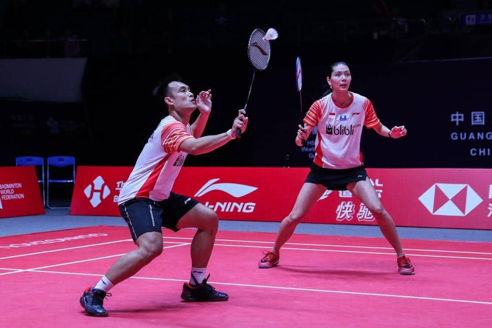 Hafiz Faizal/Gloria Emanuelle Widjaja menang di putaran pertama BWF World Tour Final 2019 (IDN Times/PBSI)