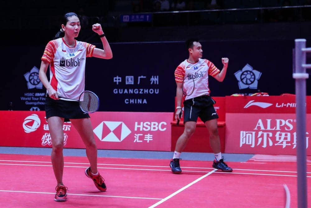 Hafiz Faizal/Gloria Emanuelle Widjaja menang di putaran pertama BWF World Tour Final 2019 (IDN Times/PBSI)