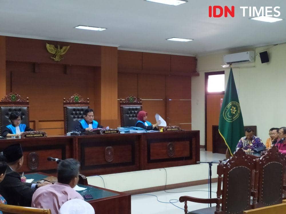 Suasana sidang di PTUN Semarang. (IDN Times/Fariz Fardianto)