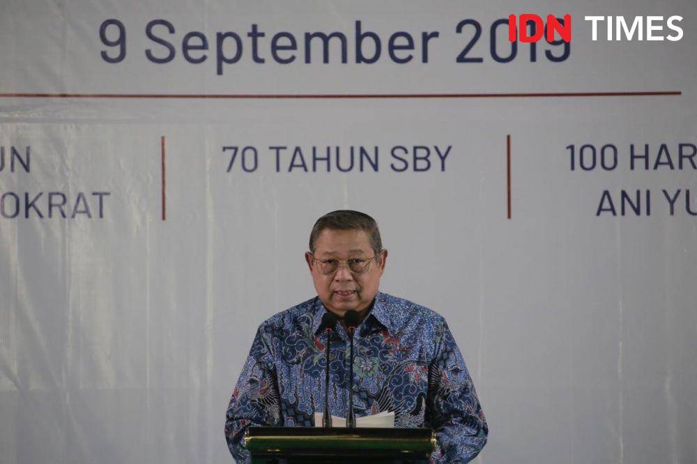 Ketua Umum Partai Demokrat Susilo Bambang Yudhoyono (IDN Times/Irfan fathurohman)