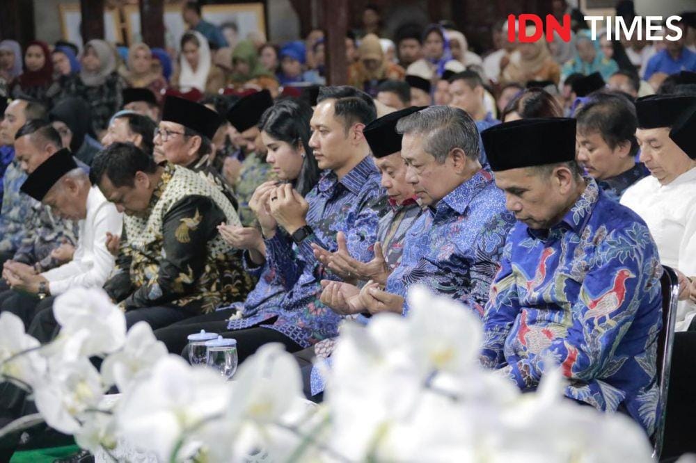 Jajaran elite Partai Demokrat (IDN Times/Irfan Fathurohman)