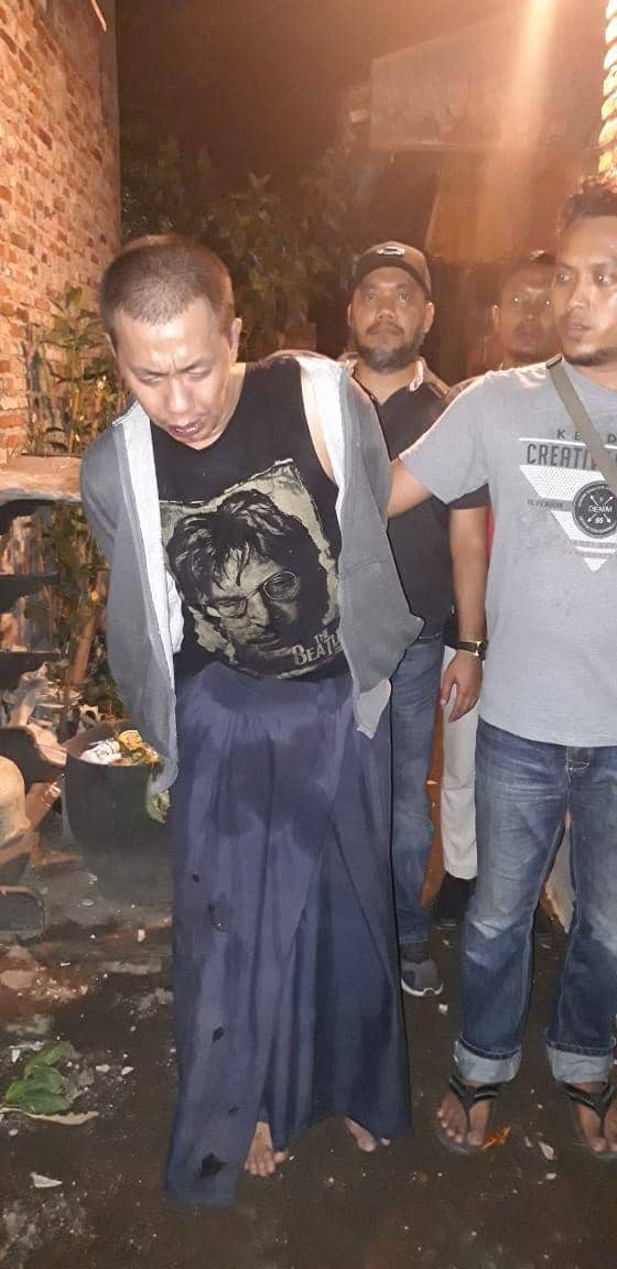Tersangka pelarian atas nama Sokhib berhasil ditangkap. Dok/ Humas Polda Jatim