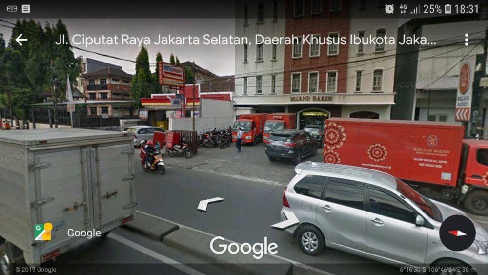 (Lokasi persekusi)  Google street view