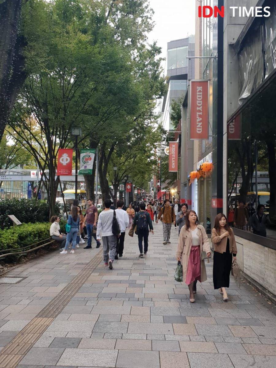 Millennials menikmati waktu senggang di Tokyo, Jepang IDN Times/Uni Lubis