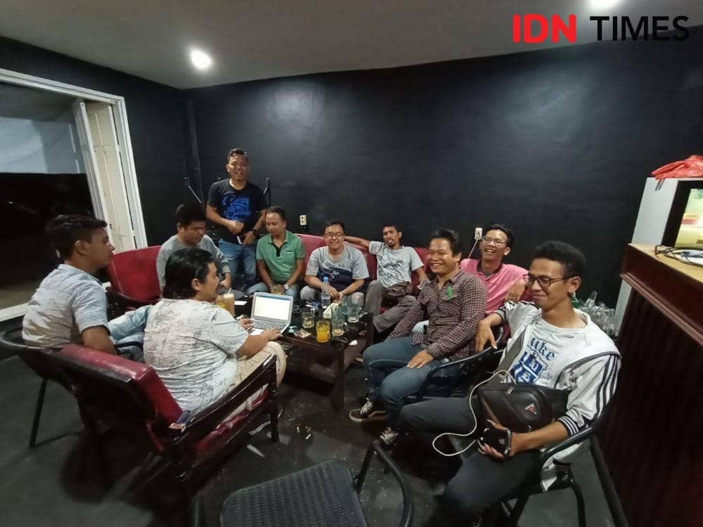 Panitia Natal bersama Jurnalis Pematangsiantar dan Kabupaten Simalungun (IDN Times/Gideon Aritonang)