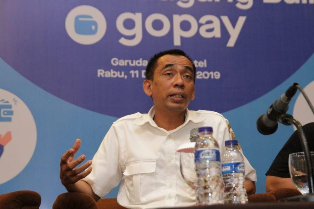 Kepala Dinas Koperasi dan UMKM Provinsi Sumut Ridho Haykal Amal jadi pembicara pada Forum Pedagang Baik di Kota Medan, Rabu (11/12). (Dok. IDN Times)