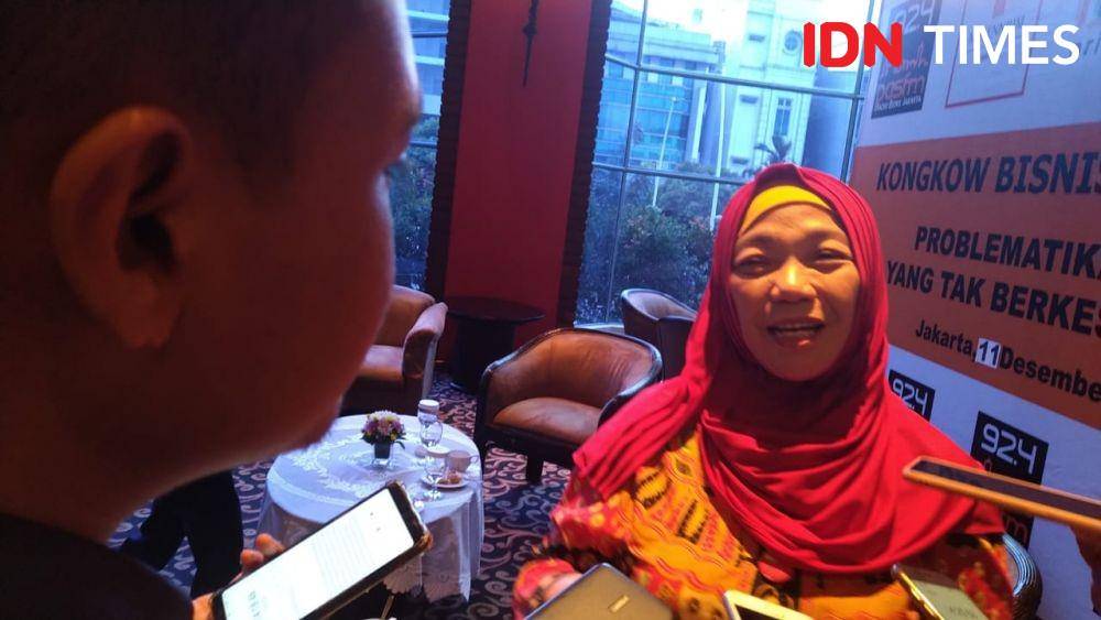 Direktur pengupahan kementerian Ketenagakerjaan Dinar Titus Jogaswitani (IDN Times/Helmi Shemi)
