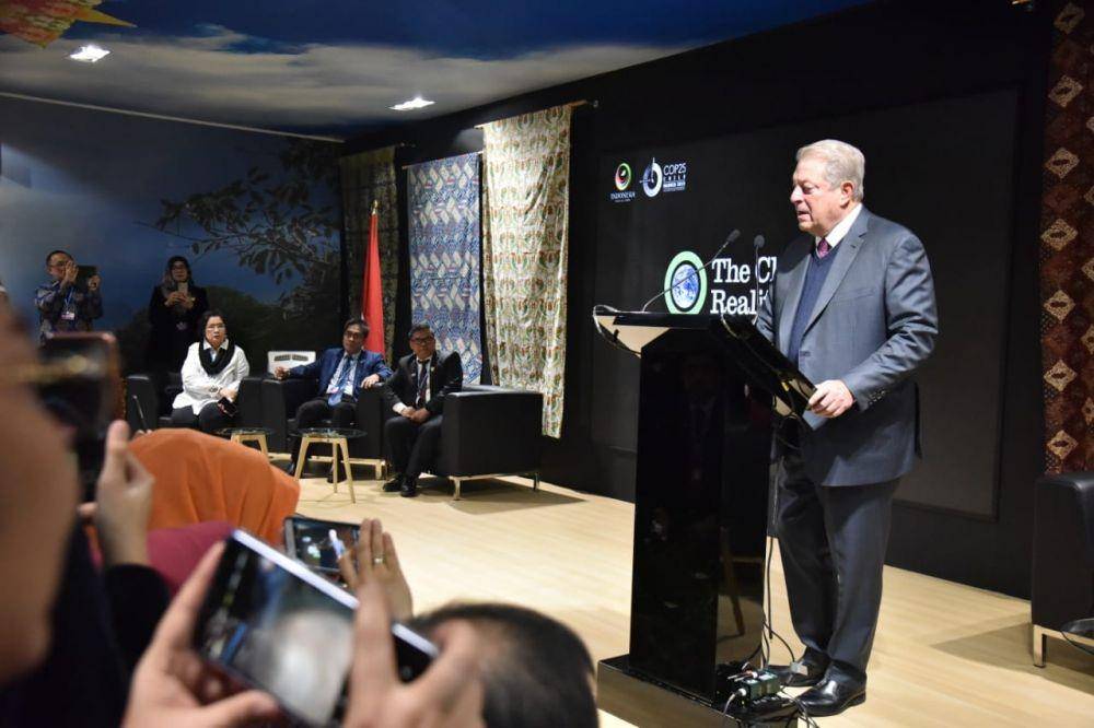 (Al Gore di COP 25 di Madrid Spanyol) Dok. Istimewa