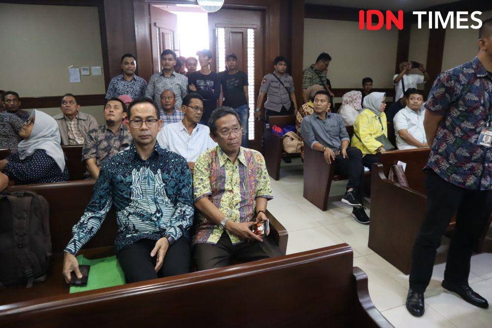 (Tubagus Chaeri Wardhana alias Wawan menjalani sidang di PN Jakarta Pusat) IDN Times/Muhamad Iqbal
