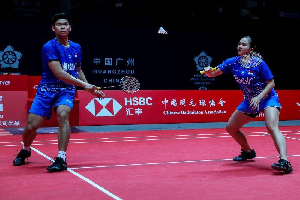 Praveen Jordan/Melati Daeva Oktavianti di BWF World Tour Final 2019 (IDN Times/PBSI)