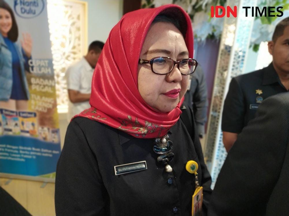 Kepala Dinas Kesehatan Sumsel, Lesty menilai akan ada beberapa terobosan dalam mengurangi angka stunting (IDN Times/Rangga Erfizal)