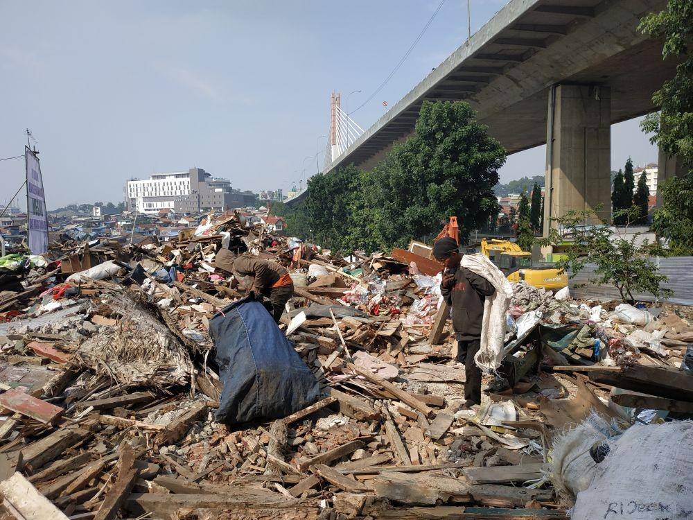 Pemukiman di Tamansari, Bandung yang digusur - IDN Times/Debbie Sutrisno