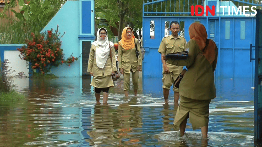 Delapan kelurahan di Kota Tegal rawan terjadi bencana banjir saat musim hujan. IDN Times/Haikal Adithya