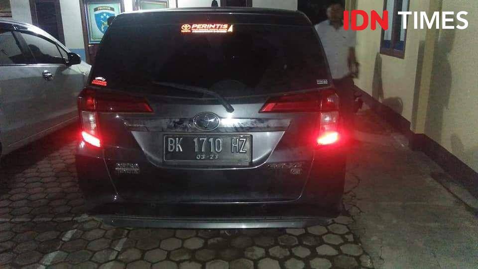 Mobil sopir taksi online yang jadi korban begal ditemukan (IDN Times/Handoko)