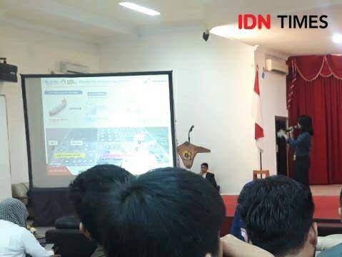 kegiatan Pertamina RU III Energy Summit bersama Universitas Sriwijaya (Unsri), Jumat (13/12) (IDN Times/Feny Maulia Agustin)