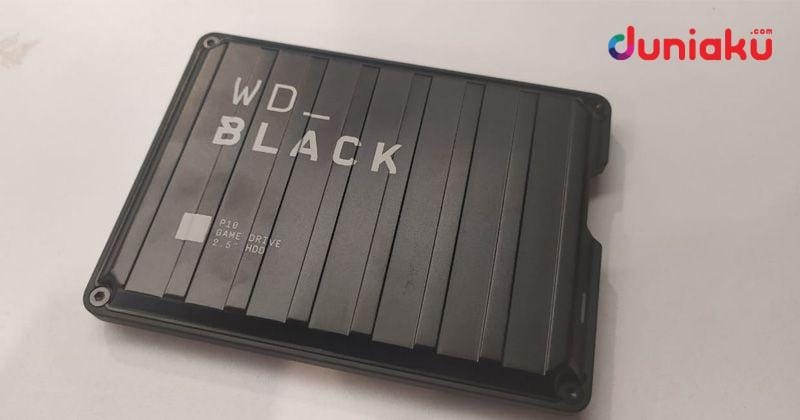 penampilan fisik dari wd black p10. duniaku.com/Dimas Ramadhan