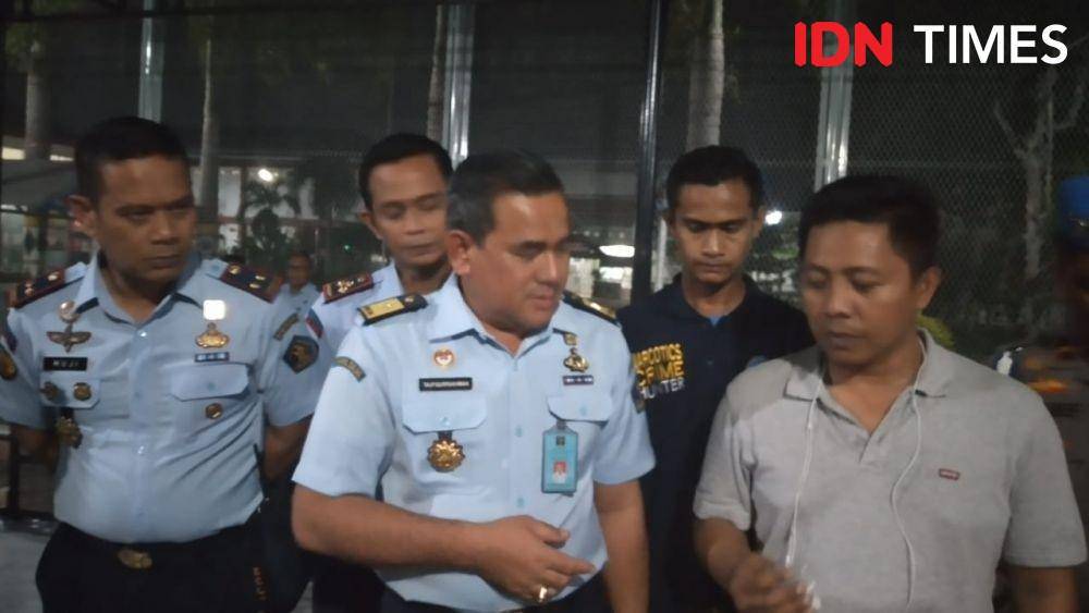 Kepala Divisi Pemasyarakatan Kemenkumham Sulsel Taufiqurrahman (tengah) / Sahrul Ramadan