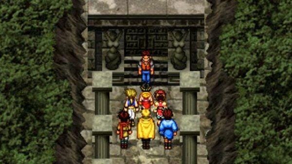 Gerbang masuk menuju Reruntuhan Sindar di Suikoden II. suikoden.fandom.com