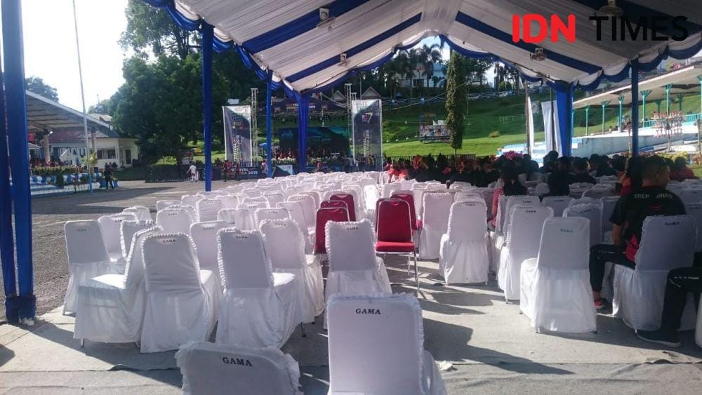 Suasana saat penutupan Festival Danau Toba (FDT) 2019 (IDN Times/Patiar Manurung)