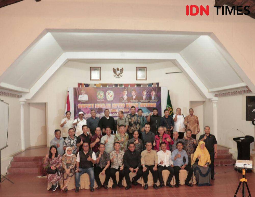 Rapat Kerja Nasional Dewan Perwakilan Rakyat Daerah (DPRD) Kota Medan (IDN Times/Yurika Febrianti)